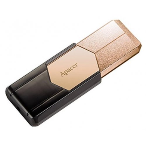 Купити Накопичувач Apacer AH650 128GB USB 3.0 Gold (AP128GAH650C-1) - ціна в Києві, Львові, Вінниці, Хмельницькому, Франківську, Україні | інтернет-магазин TELEMART.UA фото