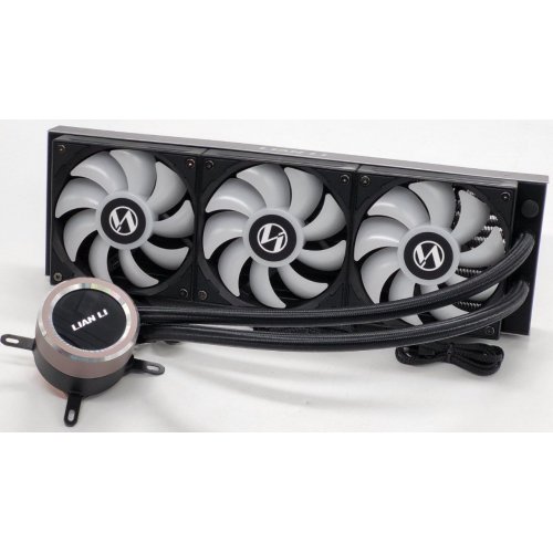 Готова сво Lian Li Galahad II Trinity AIO 360 (G89.GA2T36B.00) Black (Відновлено продавцем, 838009) купити в Україні: Київ, Львів, Хмельницький, Тернопіль, Івано-Франківськ | Перевірка сумісності, низька ціна, відгуки, характеристики від TELEMART фото