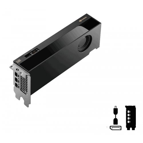 Відеокарта PNY NVIDIA RTX PRO 4000 Blackwell SFF Edition 24576MB (VCNRTXPRO4000LP-PB) купити в Україні: Київ, Львів, Хмельницький, Тернопіль, Івано-Франківськ | Перевірка сумісності, низька ціна, відгуки, характеристики від TELEMART фото