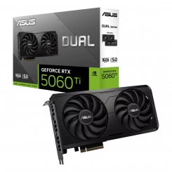 Відеокарта Asus Dual GeForce RTX 5060 Ti EVO 16384MB (DUAL-RTX5060TI-16G-EVO)