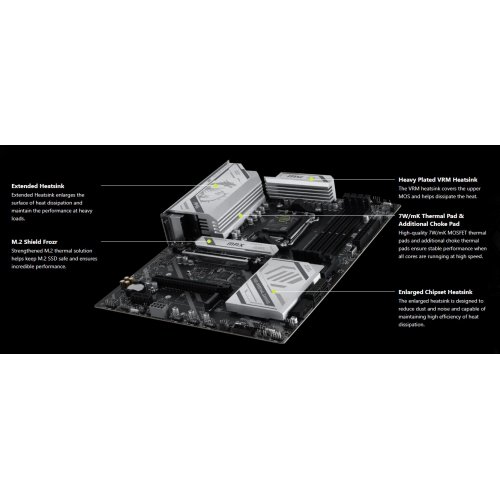 Материнська плата MSI MAG X870E GAMING MAX WIFI (sAM5, AMD X870E) купити в Україні: Київ, Львів, Хмельницький, Тернопіль, Івано-Франківськ | Перевірка сумісності, низька ціна, відгуки, характеристики від TELEMART фото