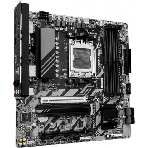 Материнська плата Gigabyte B650EM DS3H WIFI6E (sAM5, AMD B650E) купити в Україні: Київ, Львів, Хмельницький, Тернопіль, Івано-Франківськ | Перевірка сумісності, низька ціна, відгуки, характеристики від TELEMART фото