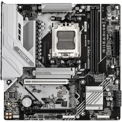 Материнська плата Gigabyte B850M FORCE V2 (sAM5, AMD B850) купити в Україні: Київ, Львів, Хмельницький, Тернопіль, Івано-Франківськ | Перевірка сумісності, низька ціна, відгуки, характеристики від TELEMART фото