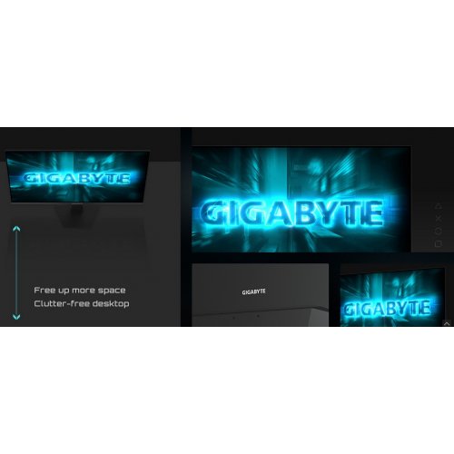 Монитор Gigabyte 23.8" GS24F14A Black купить в Украине: Киев, Днепр, Харьков, Одесса  | Низкая цена, отзывы, характеристики от TELEMART фото
