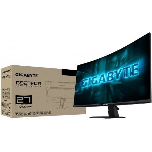 Монитор Gigabyte 27" GS27FCA Black купить в Украине: Киев, Днепр, Харьков, Одесса  | Низкая цена, отзывы, характеристики от TELEMART фото