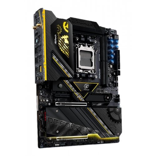 Материнская плата AsRock X870E Taichi OCF (sAM5, AMD X870E) купить в Украине: Киев, Днепр, Харьков, Одесса  | Проверка совместимости, низкая цена, отзывы, характеристики от TELEMART фото