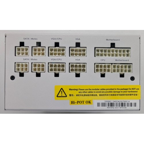 Блок живлення Deepcool DQ750-M-V2L 750W (DQ750-M-V2L WH) White (Відновлено продавцем, 838148) купити в Україні: Київ, Львів, Хмельницький, Тернопіль, Івано-Франківськ | Перевірка сумісності, низька ціна, відгуки, характеристики від TELEMART фото