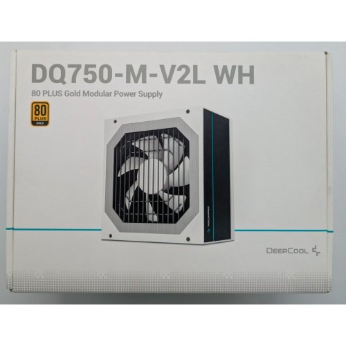 Блок живлення Deepcool DQ750-M-V2L 750W (DQ750-M-V2L WH) White (Відновлено продавцем, 838148) купити в Україні: Київ, Львів, Хмельницький, Тернопіль, Івано-Франківськ | Перевірка сумісності, низька ціна, відгуки, характеристики від TELEMART фото