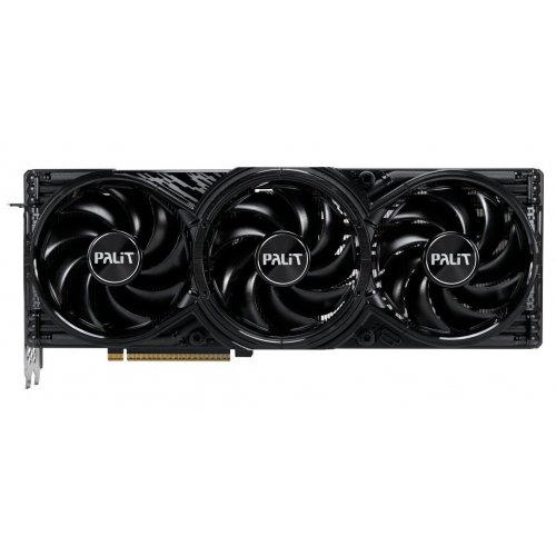 Відеокарта Palit GeForce RTX 5080 GamingPro OC V1 16384MB (NE75080S19T2-GB2031Y) купити в Україні: Київ, Львів, Хмельницький, Тернопіль, Івано-Франківськ | Перевірка сумісності, низька ціна, відгуки, характеристики від TELEMART фото
