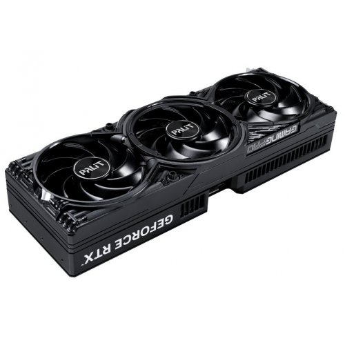 Відеокарта Palit GeForce RTX 5080 GamingPro OC V1 16384MB (NE75080S19T2-GB2031Y) купити в Україні: Київ, Львів, Хмельницький, Тернопіль, Івано-Франківськ | Перевірка сумісності, низька ціна, відгуки, характеристики від TELEMART фото