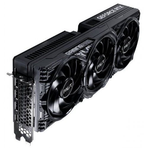 Відеокарта Palit GeForce RTX 5080 GamingPro OC V1 16384MB (NE75080S19T2-GB2031Y) купити в Україні: Київ, Львів, Хмельницький, Тернопіль, Івано-Франківськ | Перевірка сумісності, низька ціна, відгуки, характеристики від TELEMART фото