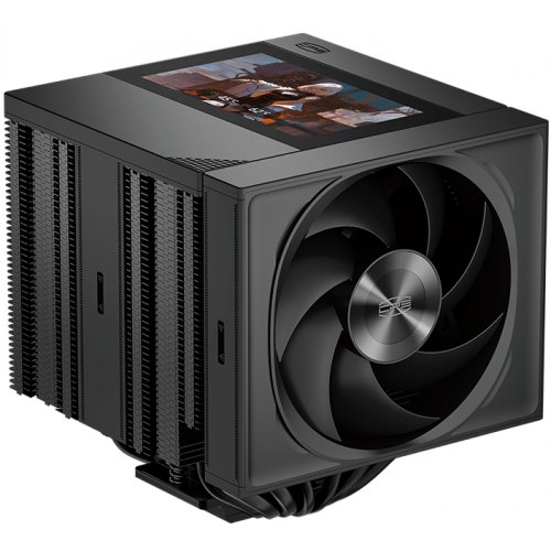 Кулер PCCooler RZ820 Display Black купить в Украине: Киев, Днепр, Харьков, Одесса  | Проверка совместимости, низкая цена, отзывы, характеристики от TELEMART фото