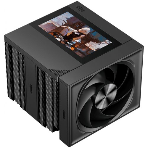 Кулер PCCooler RZ820 Display Black купить в Украине: Киев, Днепр, Харьков, Одесса  | Проверка совместимости, низкая цена, отзывы, характеристики от TELEMART фото