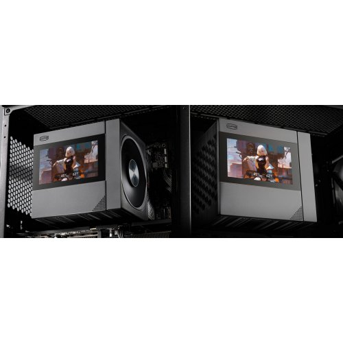 Кулер PCCooler RZ820 Display Black купить в Украине: Киев, Днепр, Харьков, Одесса  | Проверка совместимости, низкая цена, отзывы, характеристики от TELEMART фото