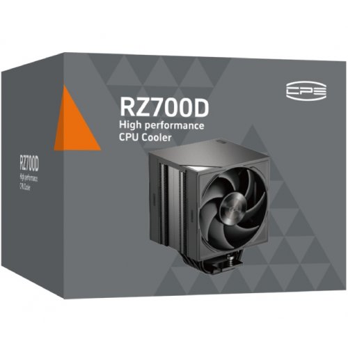 Кулер PCCooler RZ700D Black купить в Украине: Киев, Днепр, Харьков, Одесса  | Проверка совместимости, низкая цена, отзывы, характеристики от TELEMART фото