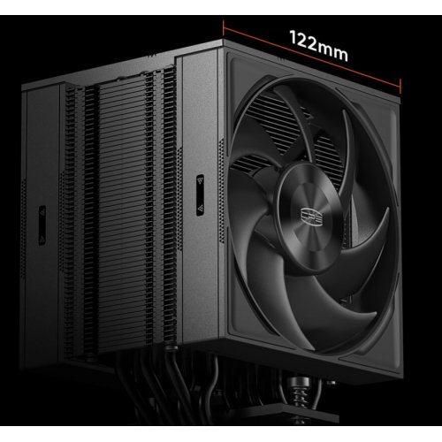 Кулер PCCooler RZ700D Black купить в Украине: Киев, Днепр, Харьков, Одесса  | Проверка совместимости, низкая цена, отзывы, характеристики от TELEMART фото