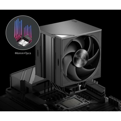 Кулер PCCooler RZ700D Black купить в Украине: Киев, Днепр, Харьков, Одесса  | Проверка совместимости, низкая цена, отзывы, характеристики от TELEMART фото