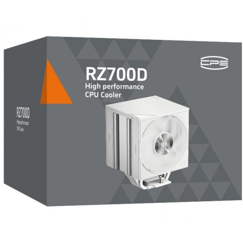 Кулер PCCooler RZ700D White купить в Украине: Киев, Днепр, Харьков, Одесса  | Проверка совместимости, низкая цена, отзывы, характеристики от TELEMART фото