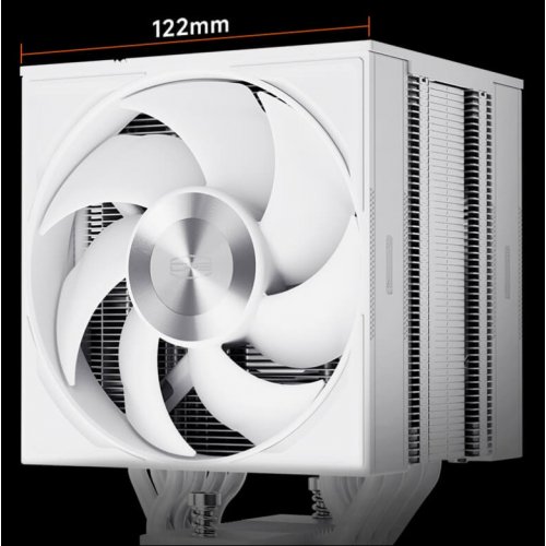 Кулер PCCooler RZ700D White купить в Украине: Киев, Днепр, Харьков, Одесса  | Проверка совместимости, низкая цена, отзывы, характеристики от TELEMART фото