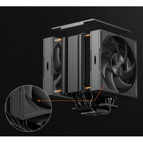 Кулер PCCooler RZ700D White купить в Украине: Киев, Днепр, Харьков, Одесса  | Проверка совместимости, низкая цена, отзывы, характеристики от TELEMART фото