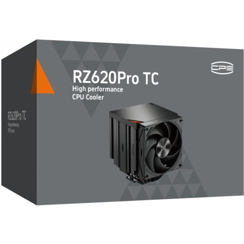 Кулер PCCooler RZ620 Pro TC Black купить в Украине: Киев, Днепр, Харьков, Одесса  | Проверка совместимости, низкая цена, отзывы, характеристики от TELEMART фото