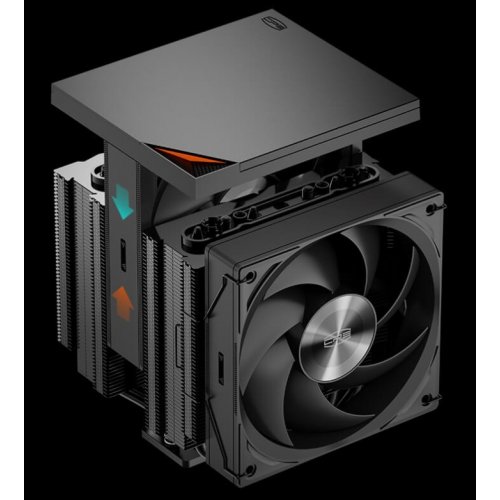 Кулер PCCooler RZ620 Pro TC Black купить в Украине: Киев, Днепр, Харьков, Одесса  | Проверка совместимости, низкая цена, отзывы, характеристики от TELEMART фото