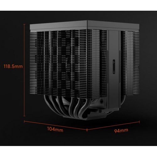Кулер PCCooler RZ620M X Black купить в Украине: Киев, Днепр, Харьков, Одесса  | Проверка совместимости, низкая цена, отзывы, характеристики от TELEMART фото