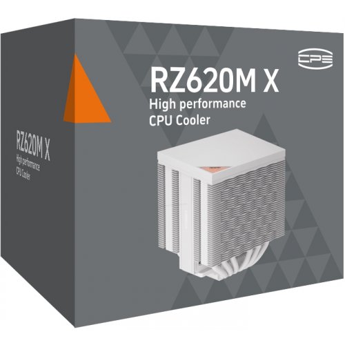 Кулер PCCooler RZ620M X White купить в Украине: Киев, Днепр, Харьков, Одесса  | Проверка совместимости, низкая цена, отзывы, характеристики от TELEMART фото
