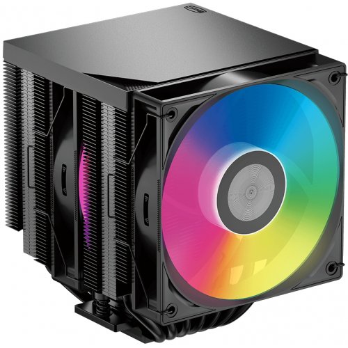 Кулер PCCooler RT720 TC ARGB Black купить в Украине: Киев, Днепр, Харьков, Одесса  | Проверка совместимости, низкая цена, отзывы, характеристики от TELEMART фото