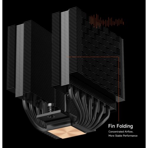 Кулер PCCooler RT720 TC ARGB Black купить в Украине: Киев, Днепр, Харьков, Одесса  | Проверка совместимости, низкая цена, отзывы, характеристики от TELEMART фото