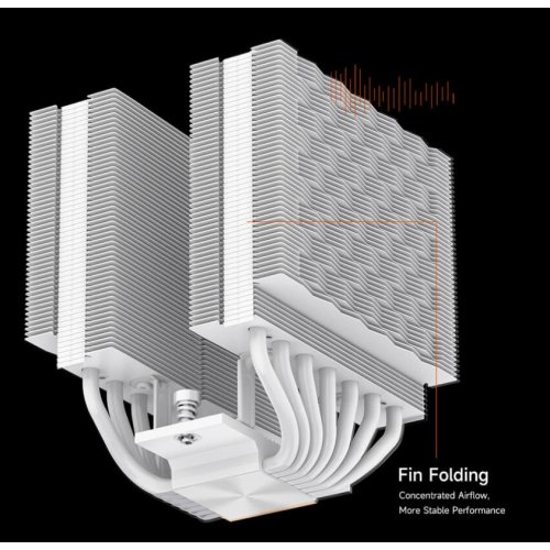 Кулер PCCooler RT720 TC ARGB White купить в Украине: Киев, Днепр, Харьков, Одесса  | Проверка совместимости, низкая цена, отзывы, характеристики от TELEMART фото