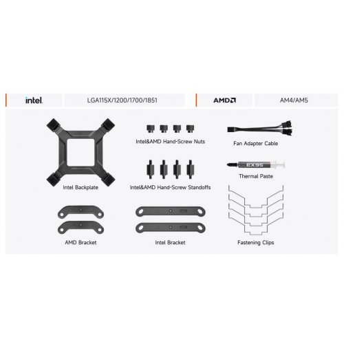 Кулер PCCooler RT720 TC Black купить в Украине: Киев, Днепр, Харьков, Одесса  | Проверка совместимости, низкая цена, отзывы, характеристики от TELEMART фото
