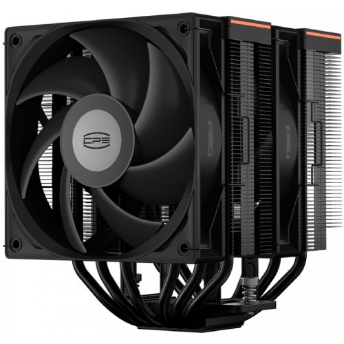 Кулер PCCooler RT620 Pro Digital Black купить в Украине: Киев, Днепр, Харьков, Одесса  | Проверка совместимости, низкая цена, отзывы, характеристики от TELEMART фото