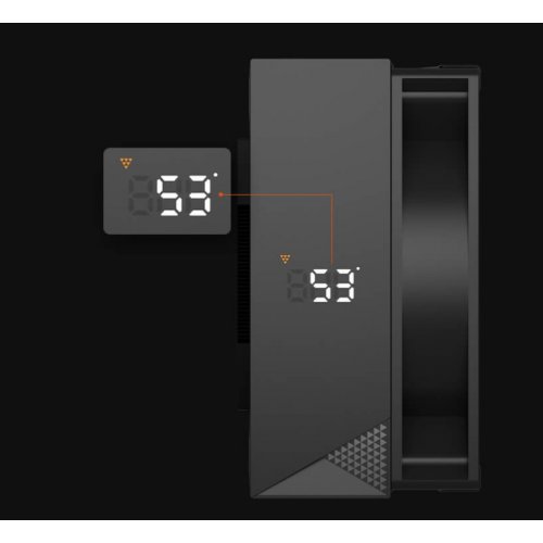 Кулер PCCooler RT620 Pro Digital Black купить в Украине: Киев, Днепр, Харьков, Одесса  | Проверка совместимости, низкая цена, отзывы, характеристики от TELEMART фото