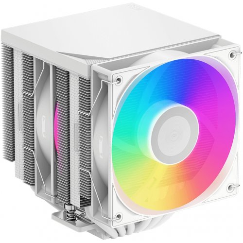 Кулер PCCooler RT620 Pro TC ARGB White купить в Украине: Киев, Днепр, Харьков, Одесса  | Проверка совместимости, низкая цена, отзывы, характеристики от TELEMART фото
