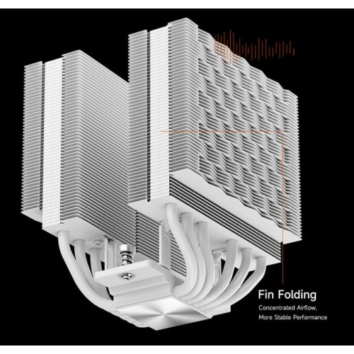 Кулер PCCooler RT620 Pro TC ARGB White купить в Украине: Киев, Днепр, Харьков, Одесса  | Проверка совместимости, низкая цена, отзывы, характеристики от TELEMART фото