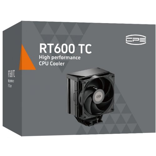 Кулер PCCooler RT600 TC Black купить в Украине: Киев, Днепр, Харьков, Одесса  | Проверка совместимости, низкая цена, отзывы, характеристики от TELEMART фото