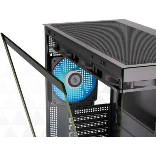 Корпус PCCooler C3 Q500 Tempered Glass без БП White купить в Украине: Киев, Днепр, Харьков, Одесса  | Проверка совместимости, низкая цена, отзывы, характеристики от TELEMART фото