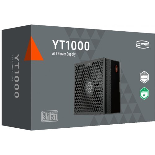 Блок питания PCCooler 1000W (YT1000) купить в Украине: Киев, Днепр, Харьков, Одесса  | Проверка совместимости, низкая цена, отзывы, характеристики от TELEMART фото