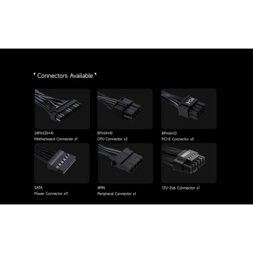 Блок питания PCCooler 850W (YT850) купить в Украине: Киев, Днепр, Харьков, Одесса  | Проверка совместимости, низкая цена, отзывы, характеристики от TELEMART фото