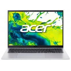 Ноутбук Acer Aspire Go AG16-71P (NX.JTHEU.002) Pure Silver / 16″ (1920x1200, IPS) / Intel Core 5 120U (0.9-5.0 ГГц), 10 ядер / Intel Iris Xe Graphics / 16 ГБ (DDR5) / 512 ГБ (SSD) / Linux