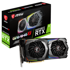 Видеокарта MSI GeForce RTX 2070 SUPER Gaming X 8192MB (RTX 2070 SUPER GAMING X) (Восстановлено продавцом, 838244)