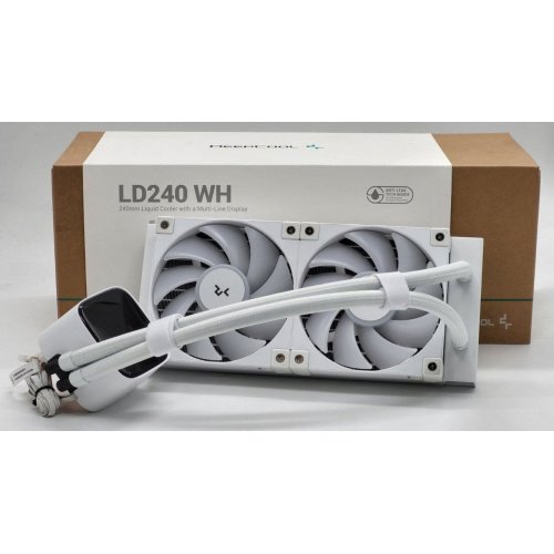 Готовая сво Deepcool LD240 (R-LD240-WHDMMN-G-1) White (Восстановлено продавцом, 838293) купить в Украине: Киев, Днепр, Харьков, Одесса  | Проверка совместимости, низкая цена, отзывы, характеристики от TELEMART фото