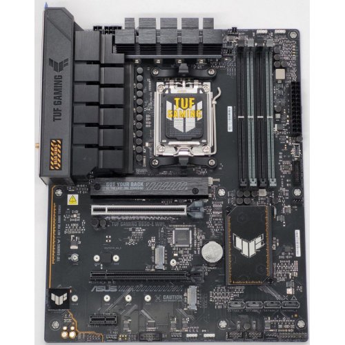 Материнська плата Asus TUF GAMING B650-E WIFI (sAM5, AMD B650) (Відновлено продавцем, 838303) купити в Україні: Київ, Львів, Хмельницький, Тернопіль, Івано-Франківськ | Перевірка сумісності, низька ціна, відгуки, характеристики від TELEMART фото