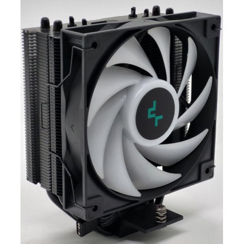 Кулер Deepcool AG400 ARGB (R-AG400-BKANMC-G-2) Black (Восстановлено продавцом, 838314) купить в Украине: Киев, Днепр, Харьков, Одесса  | Проверка совместимости, низкая цена, отзывы, характеристики от TELEMART фото