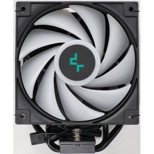 Кулер Deepcool AG400 ARGB (R-AG400-BKANMC-G-2) Black (Восстановлено продавцом, 838314) купить в Украине: Киев, Днепр, Харьков, Одесса  | Проверка совместимости, низкая цена, отзывы, характеристики от TELEMART фото