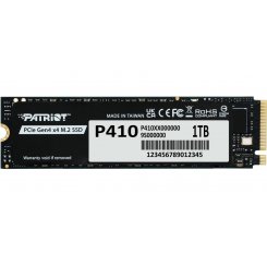 SSD-диск Patriot P410 1TB M.2 (2280 PCI-E) NVMe x4 (P410P1TBM28H)