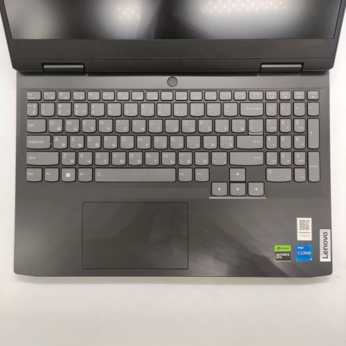 Photo Laptop Lenovo IdeaPad Gaming 3 15IAH7 (82S9017GRA) Onyx Grey (Seller Recertified, 838350)