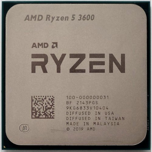 Процесор AMD Ryzen 5 3600 3.6(4.2)GHz 32MB sAM4 Tray (100-000000031) (Відновлено продавцем, 838364) купити в Україні: Київ, Львів, Хмельницький, Тернопіль, Івано-Франківськ | Перевірка сумісності, низька ціна, відгуки, характеристики від TELEMART фото