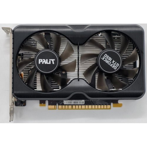 Видеокарта Palit GeForce GTX 1650 Gaming Pro OC 4096MB (NE61650S1BG1-1175A) (Восстановлено продавцом, 838381) купить в Украине: Киев, Днепр, Харьков, Одесса  | Проверка совместимости, низкая цена, отзывы, характеристики от TELEMART фото